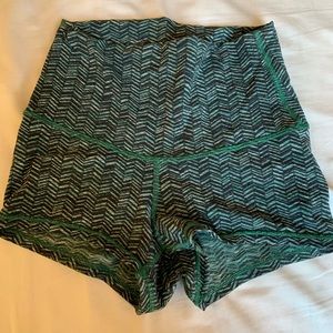 Lululemon high waisted shorts
